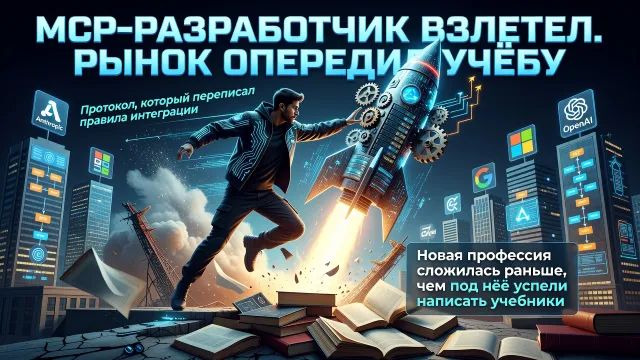 MCP-разработчик взлетел. Рынок опередил учёбу